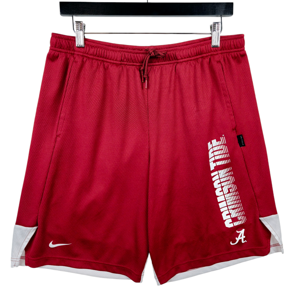 Nike Maroon Brown Atlanta Braves Sport Shorts Size M