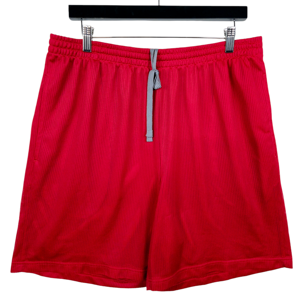 Starter Red Basic Blank Sport Shorts Size L