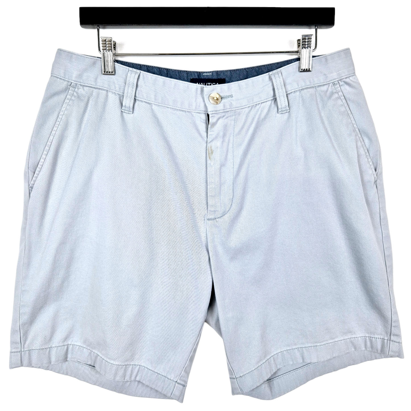 Nautica Steel Grey Chino Shorts W33