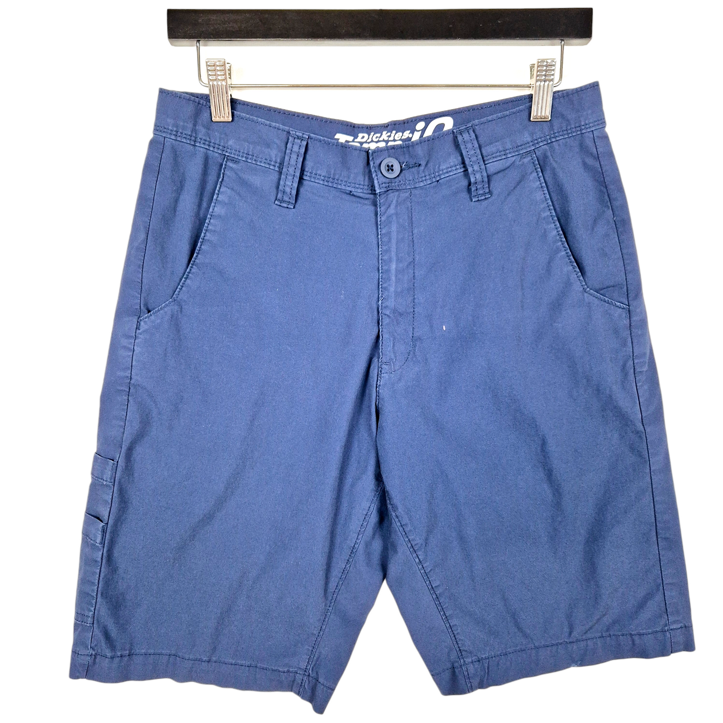 Dickies Dark Blue Stretch Synthetic Shorts W30