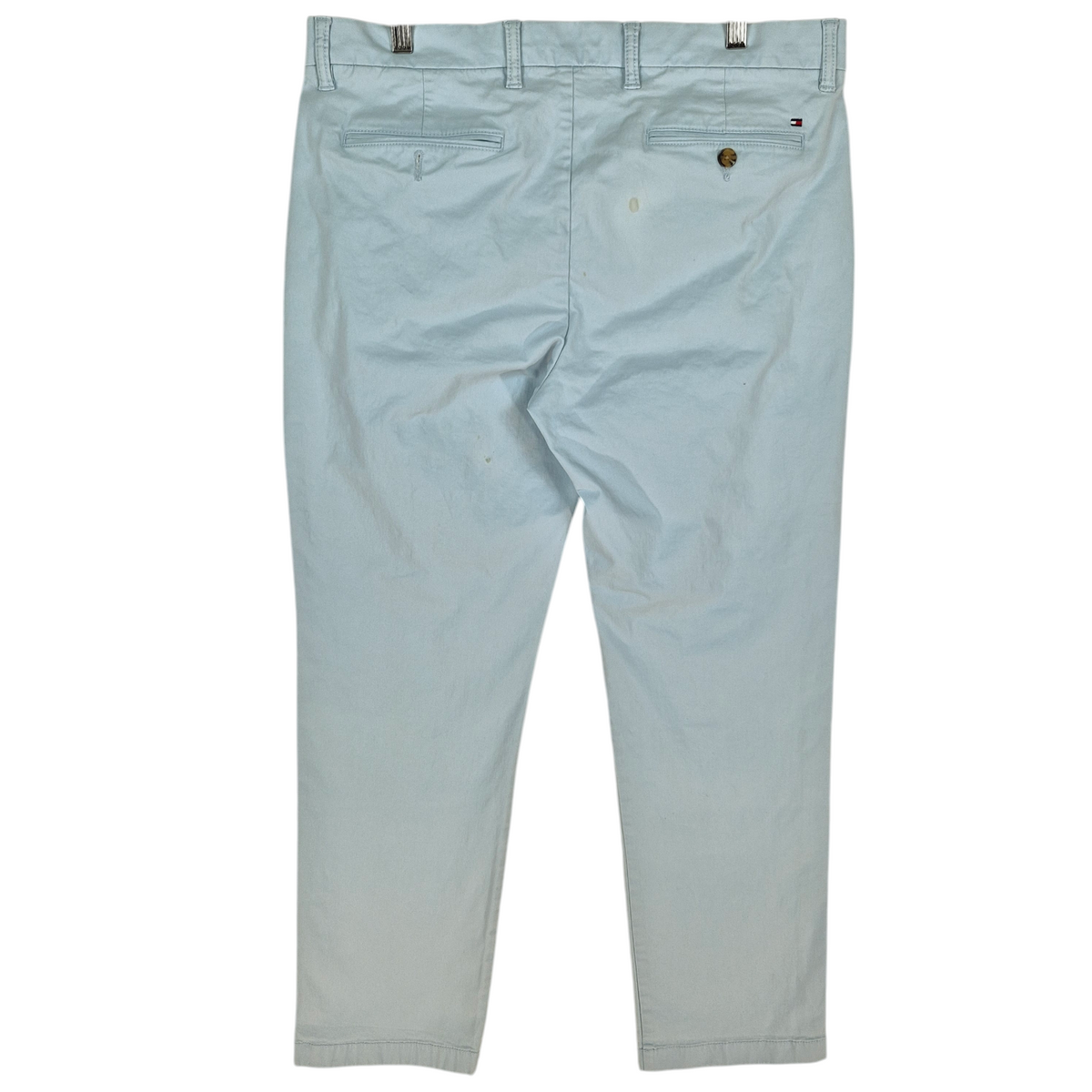 Tommy Hilfiger Light Blue Regular Fit Stretch Chino Pants W35