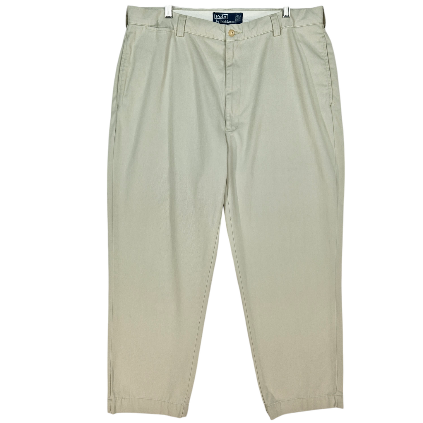 Vintage Polo Ralph Lauren 90's Cream White Philip Chino Pants W38
