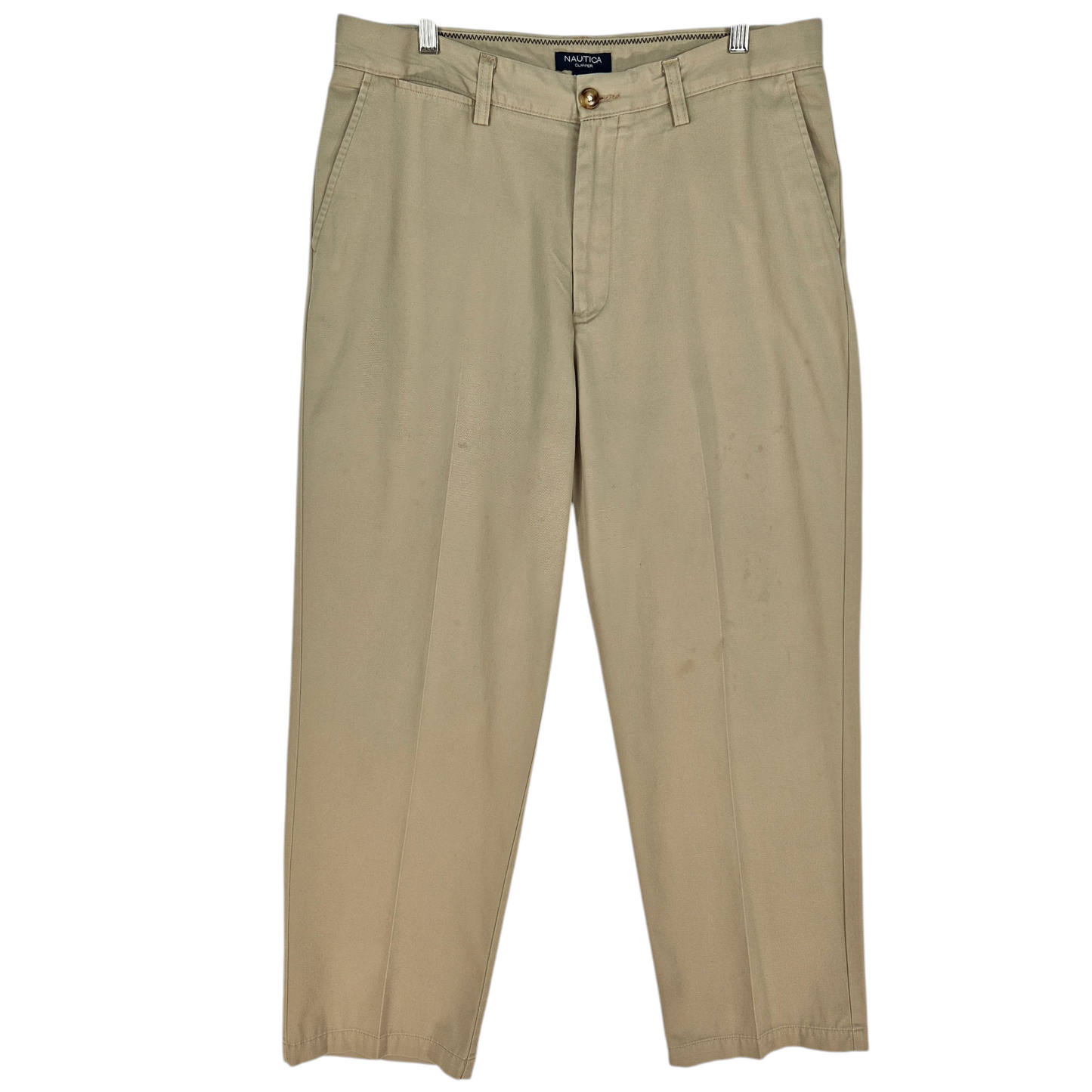 Nautica Light Brown Clipper Chino Shorts W34