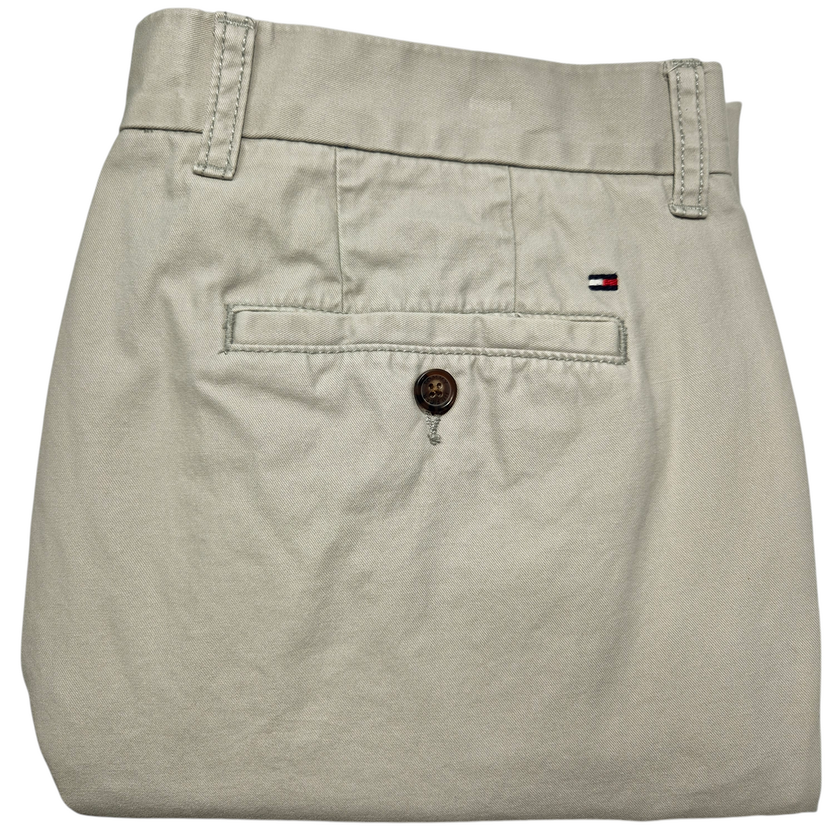 Tommy Hilfiger Light Grey Tailored Fit Chino Pants W35