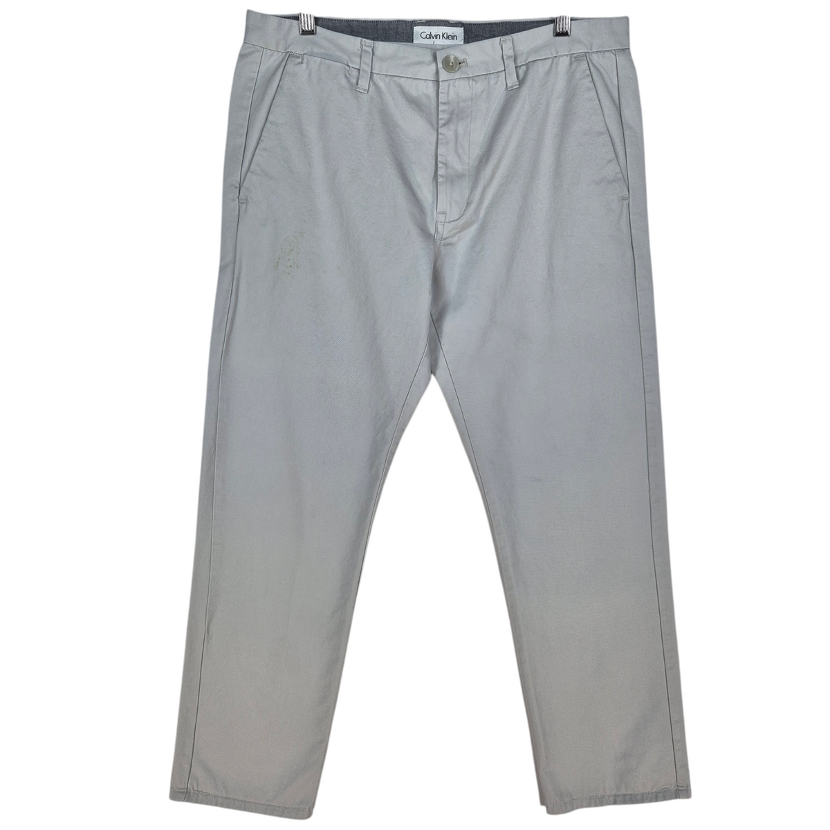 Calvin Klein Light Grey Chino Pants W33