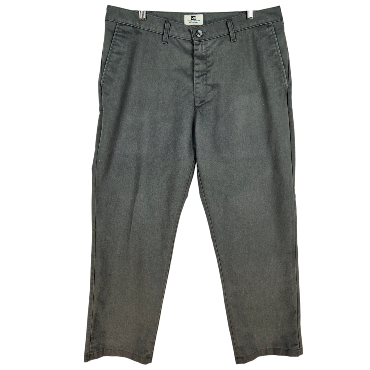 Vintage Lee 2000's Grey Relaxed Fit Chino Pants W36