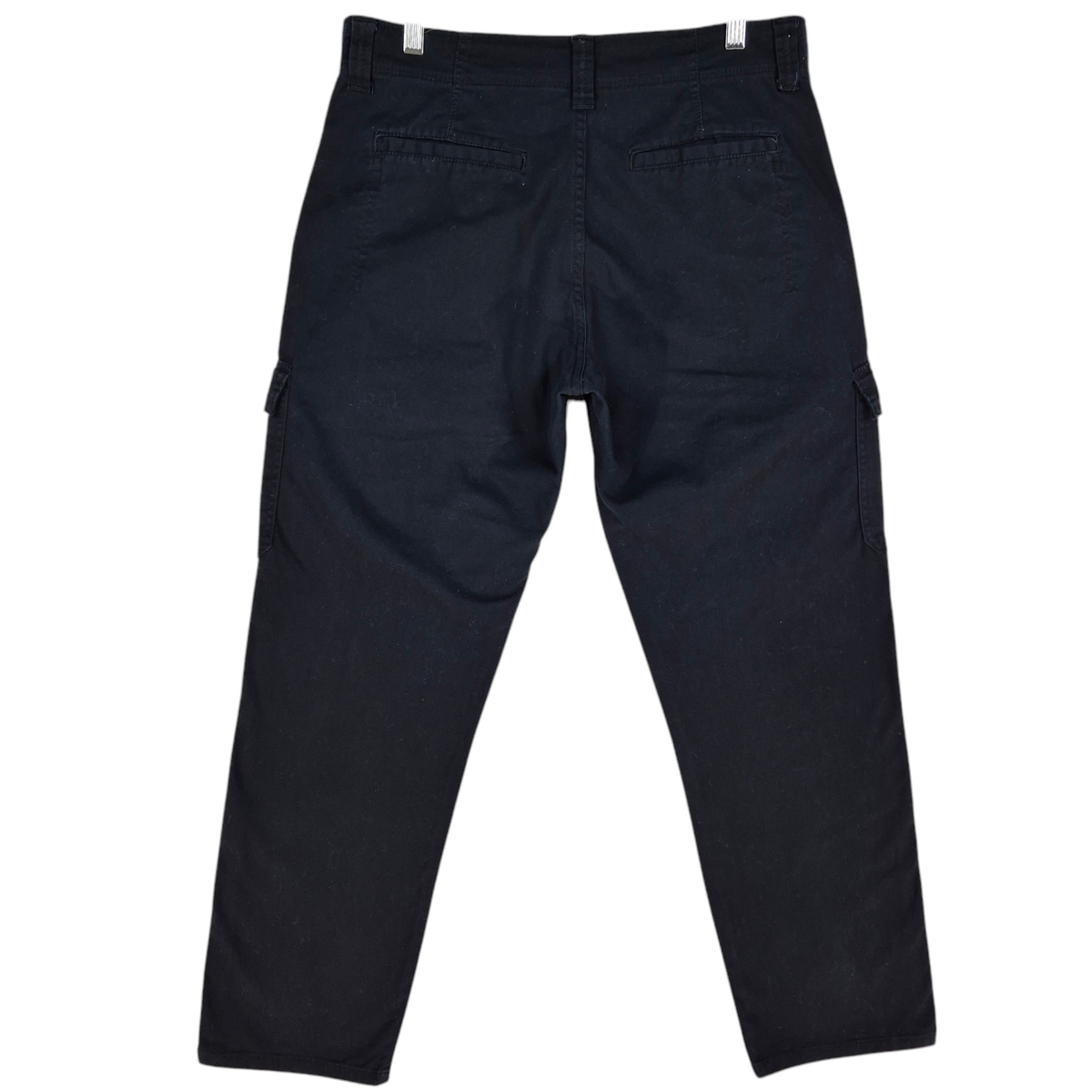 Wrangler Black Relaxed Fit Stretch Cargo Pants W32