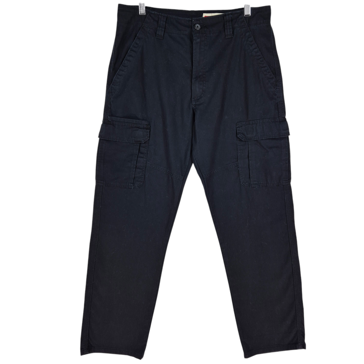 Wrangler Black Relaxed Fit Stretch Cargo Pants W32