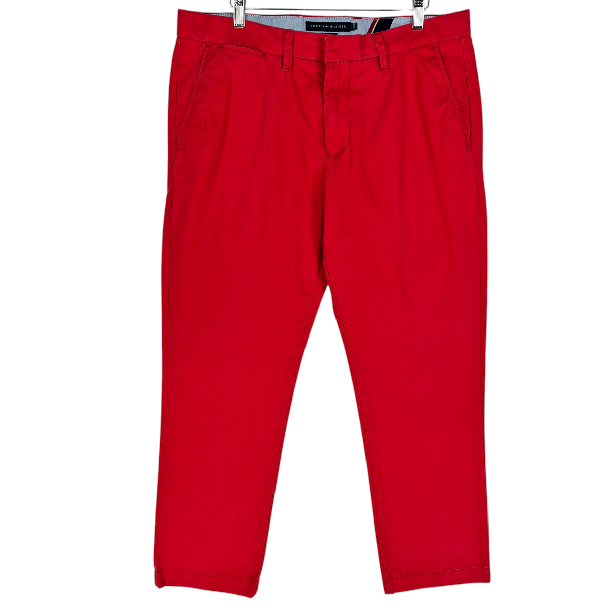Tommy Hilfiger Red Custom Fit Chino Pants W35