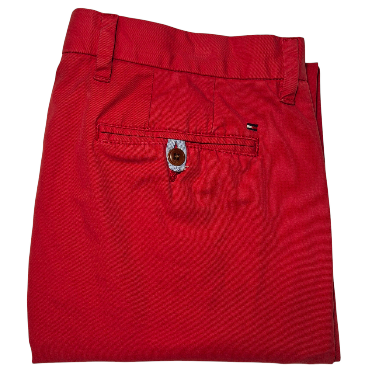Tommy Hilfiger Red Custom Fit Chino Pants W35