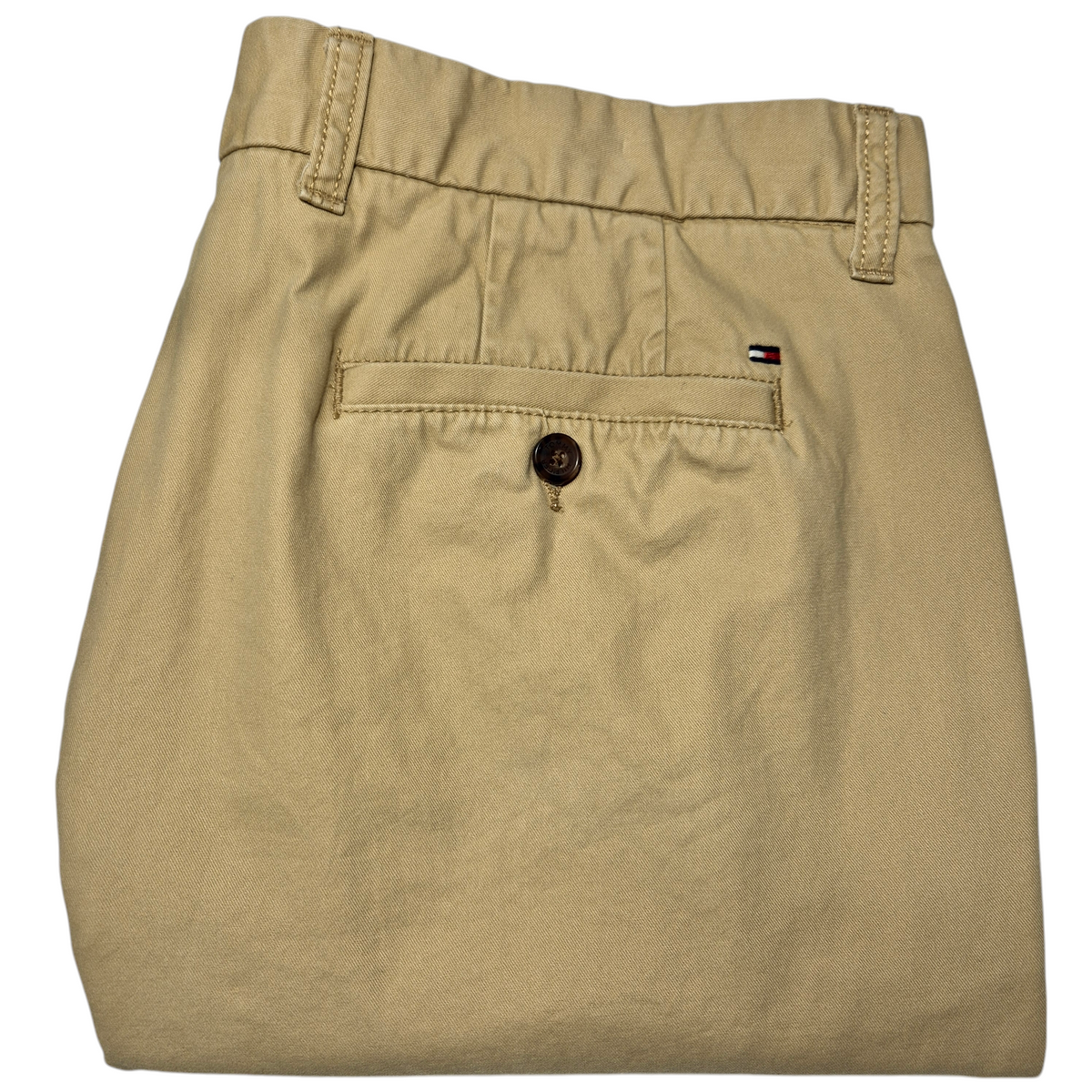 Tommy Hilfiger Light Brown Tailored Fit Chino Pants W36