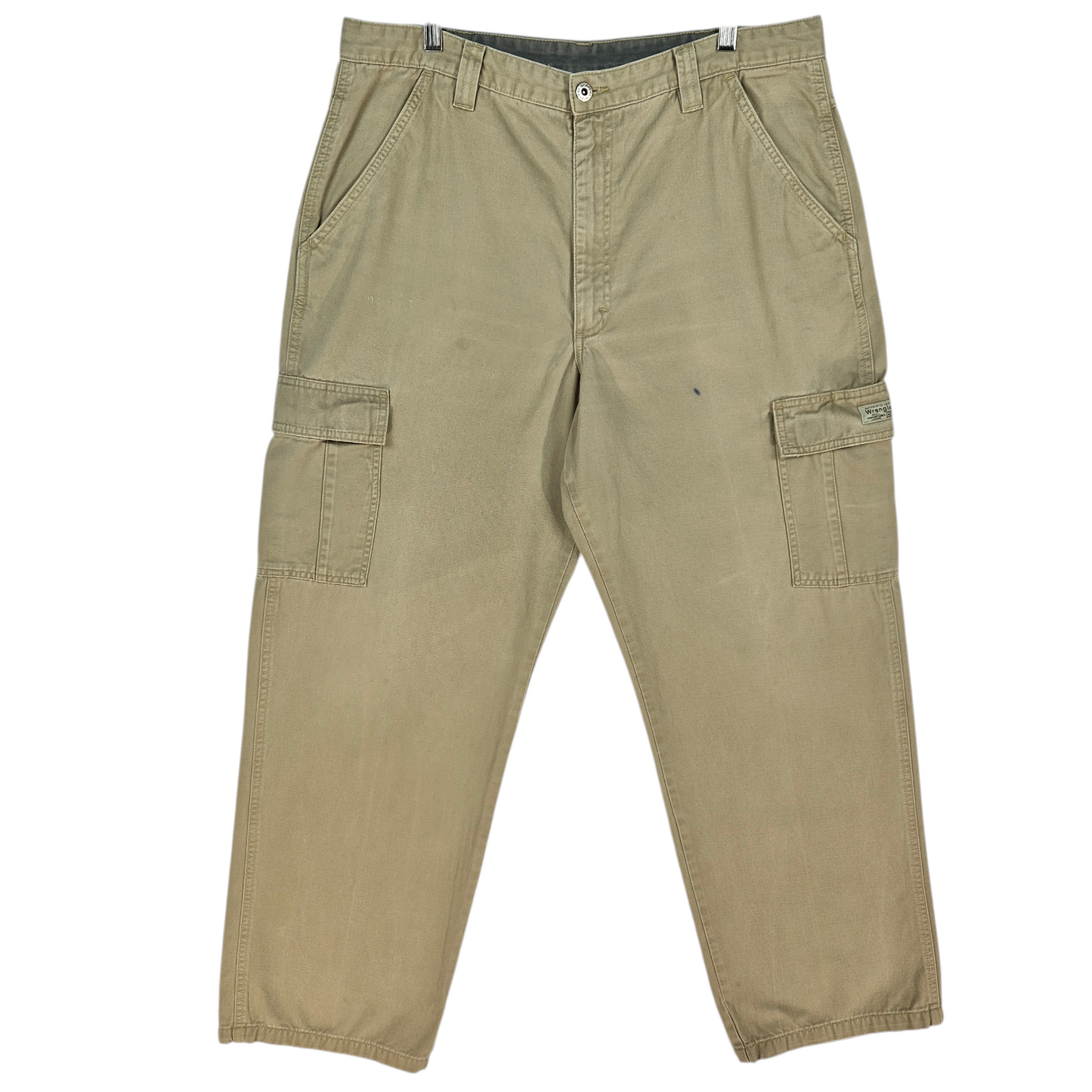 Vintage Wrangler Hero Light Brown Heavy Cargo Pants W36