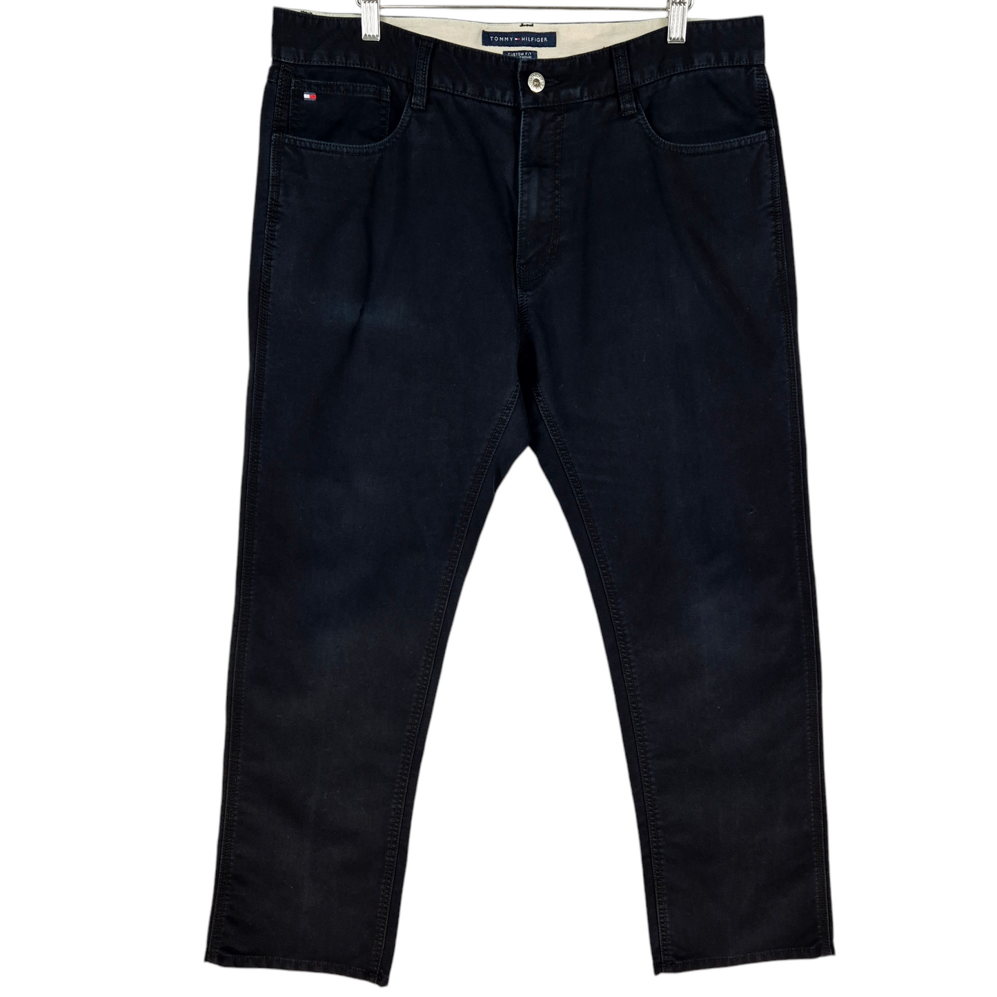 Tommy Hilfiger Black Custom Fit Chino Pants W35