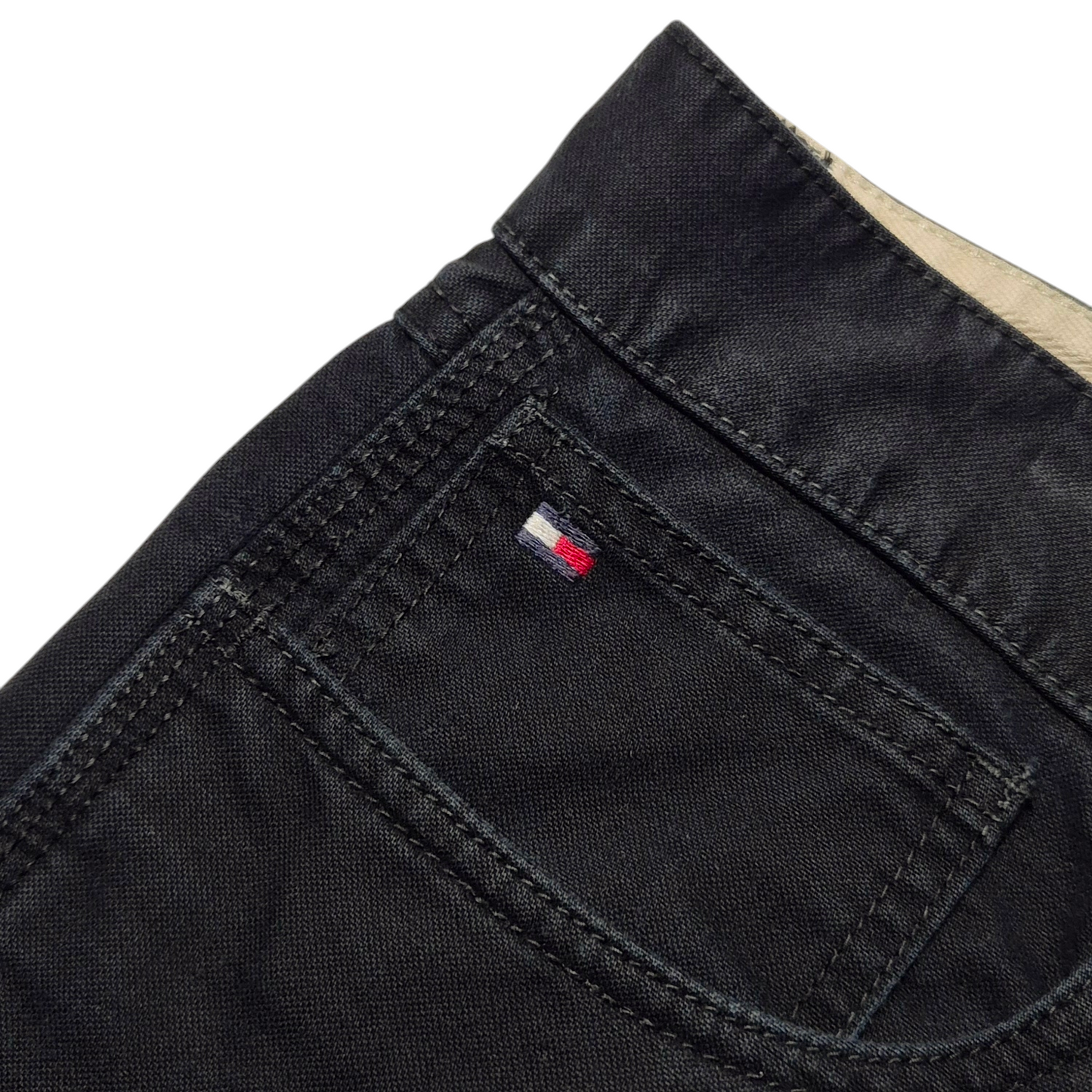 Tommy Hilfiger Black Custom Fit Chino Pants W35