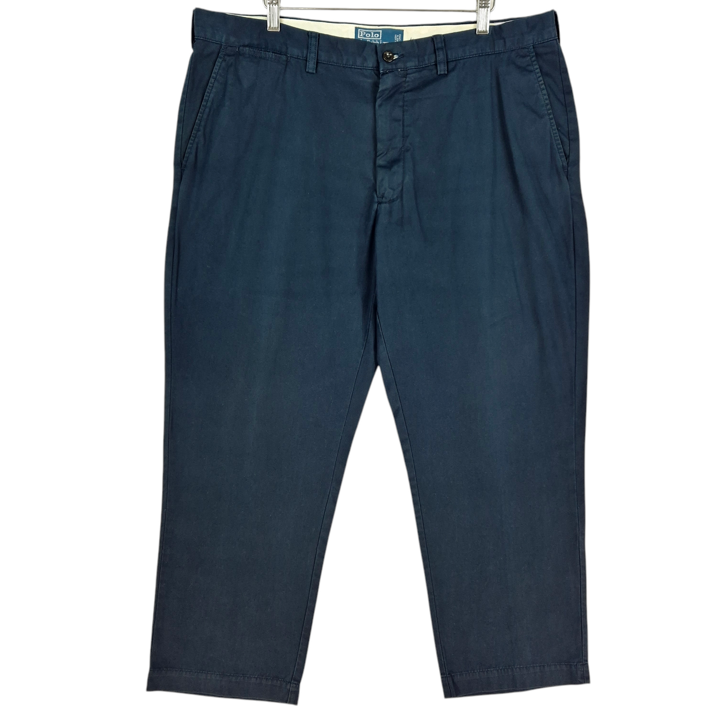 Vintage Polo Ralph Lauren 90's Dark Blue Preston Chino Pants W38