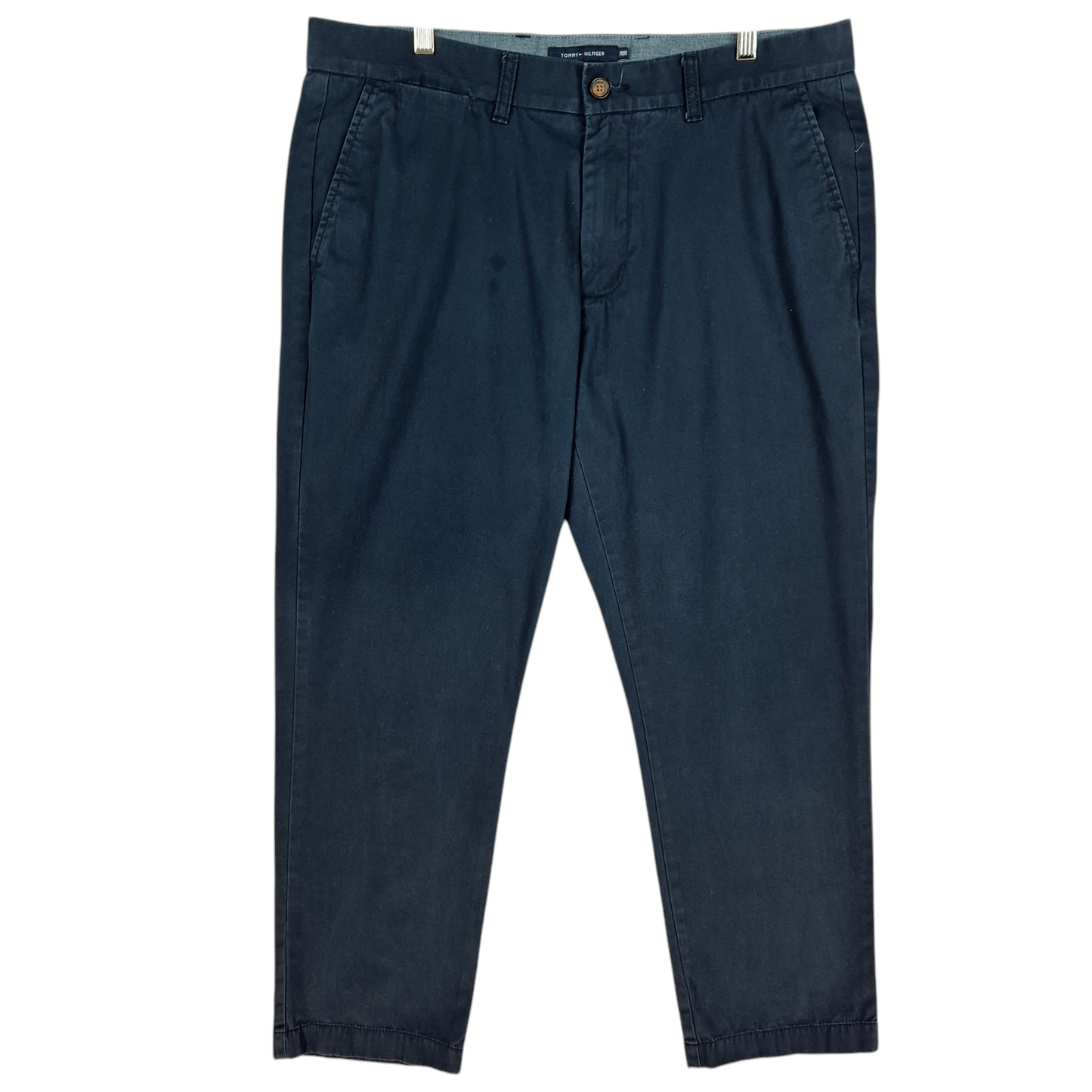 Tommy Hilfiger Dark Blue Tailored Fit Chino Pants W37