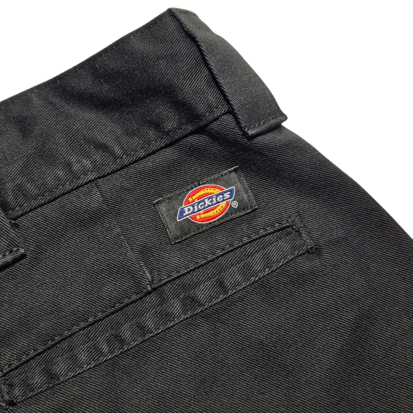 Dickies Black Relaxed Straight Leg Cargo Pants W38