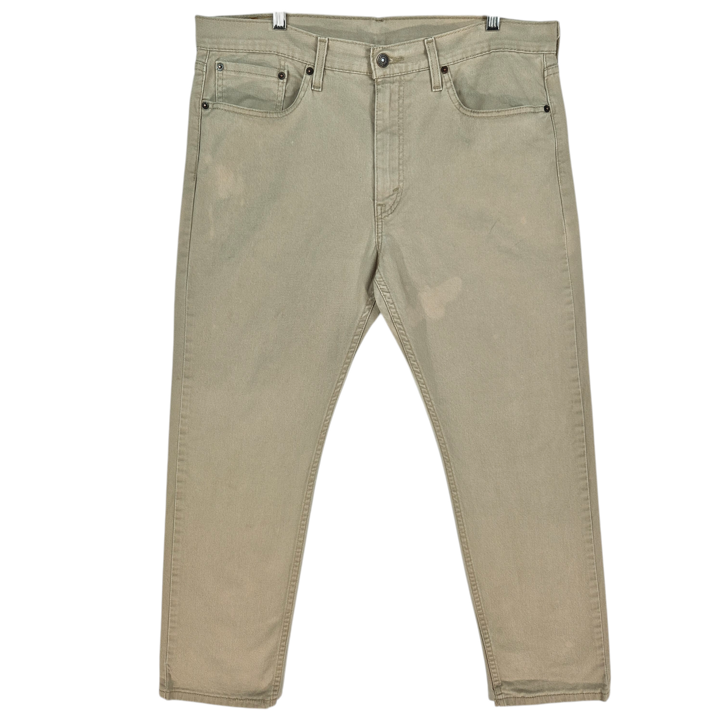 Levis 502 Jeans Light Brown Stretch Denim Bottoms W37