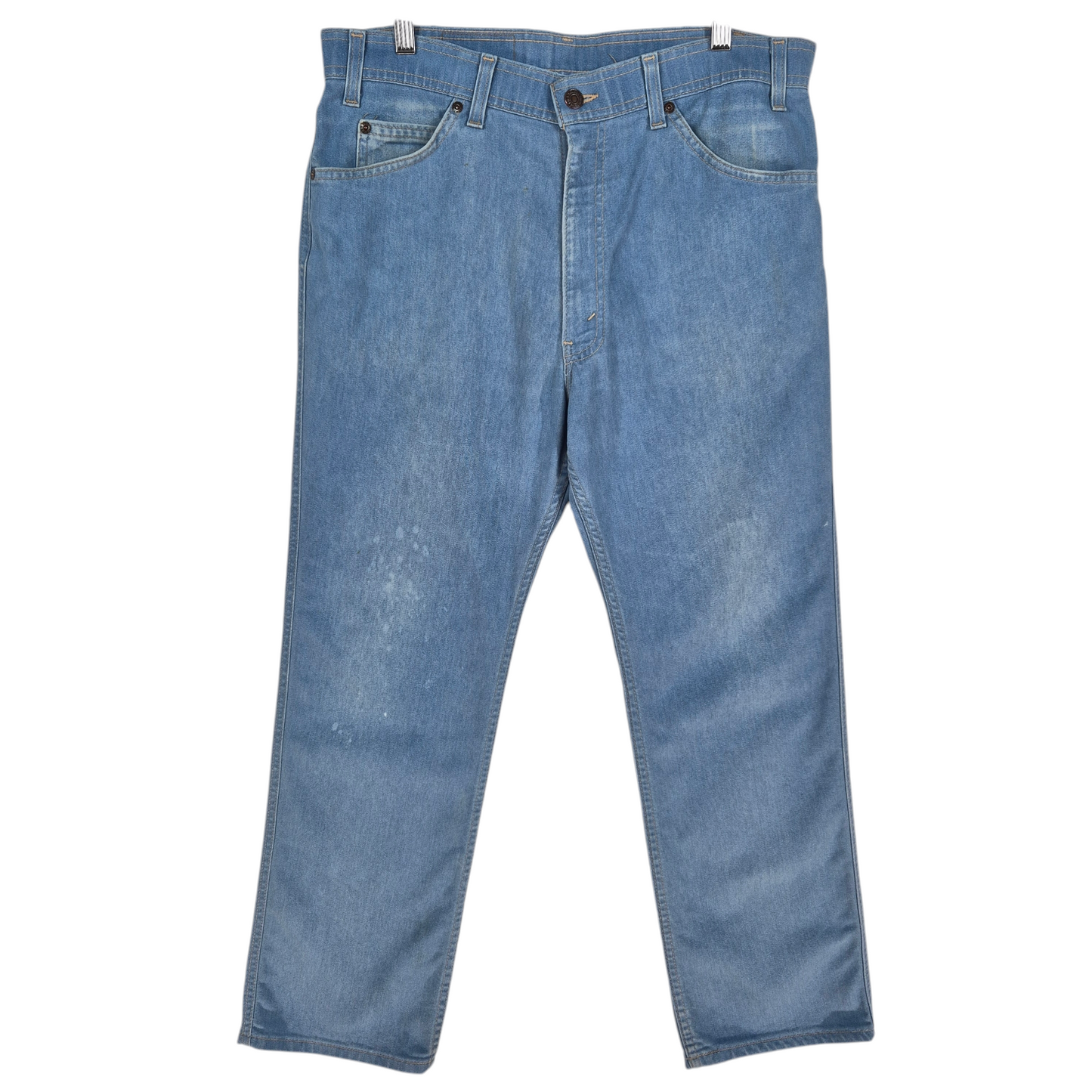 Vintage Levis Jeans 80's Blue Bronze Tab Light Stretch Denim Bottoms W34