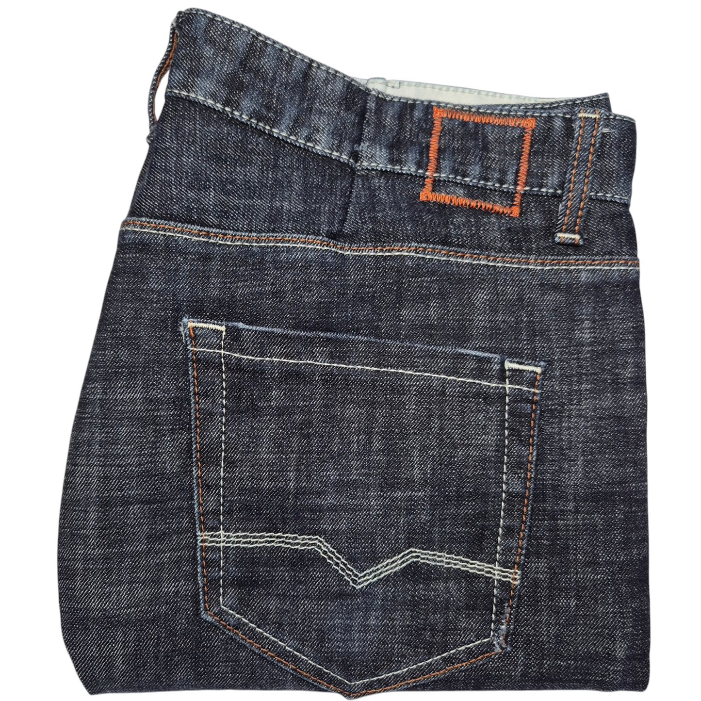 Hugo Boss Orange Dark Blue Skinny Fit Denim Bottoms W37
