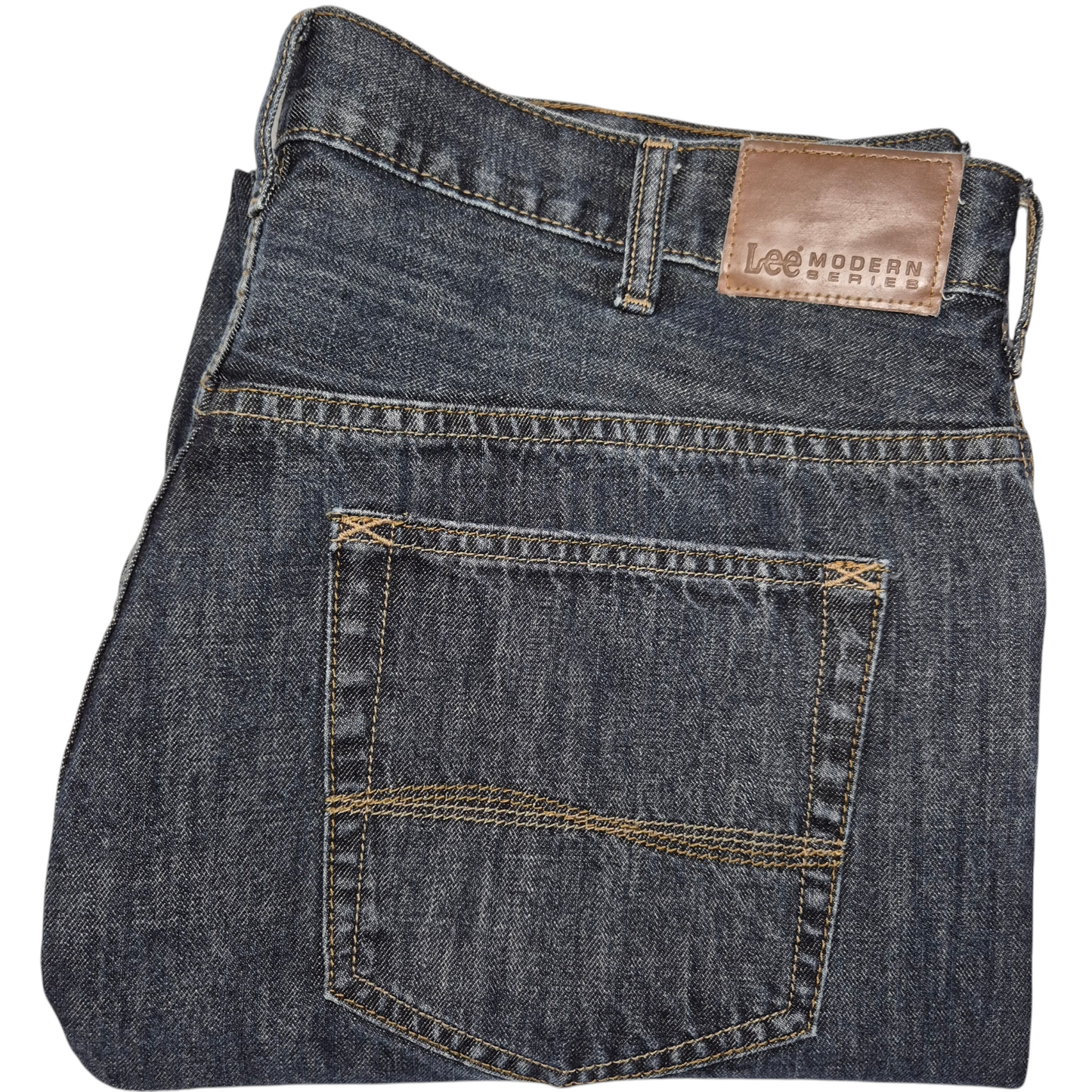 Lee Modern Series Dark Blue Rigid Denim Bottoms W38