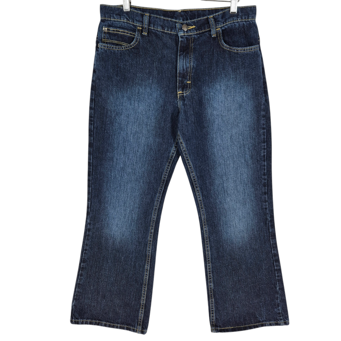 Vintage Wrangler Jeans Womens Dark Blue Bootcut Denim Bottoms W31