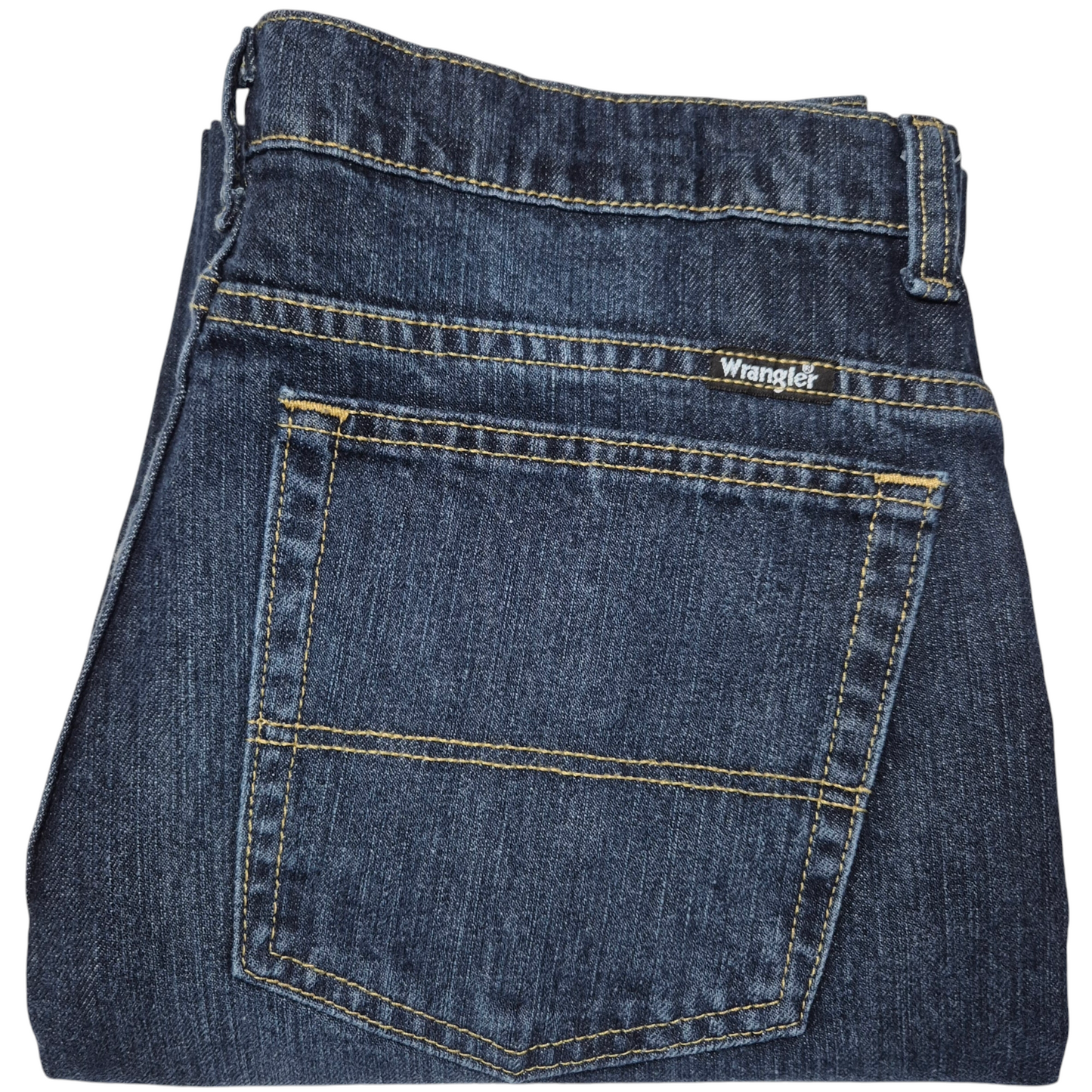 Vintage Wrangler Jeans Womens Dark Blue Bootcut Denim Bottoms W31