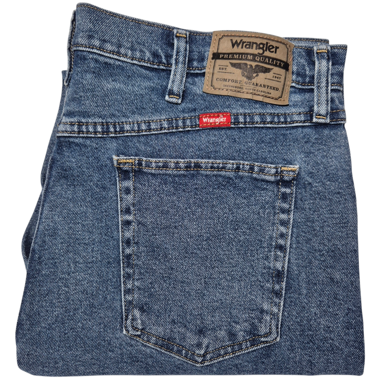 Vintage Wrangler Jeans Blue Classic Heavy Stretch Denim Bottoms W38