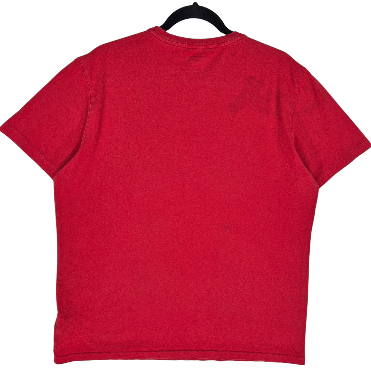 Polo Ralph Lauren Red Basic Cotton Tee Shirt Size L