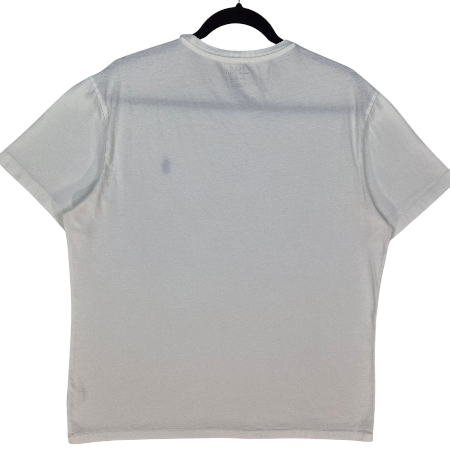 Polo Ralph Lauren White Basic Cotton Tee Shirt Size L