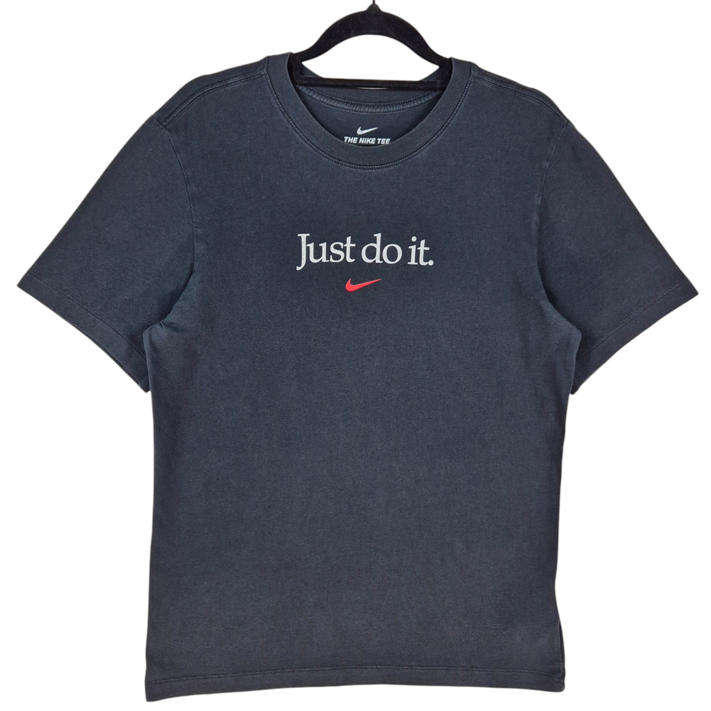 Nike Black JDI Slim Cotton Tee Shirt Size S