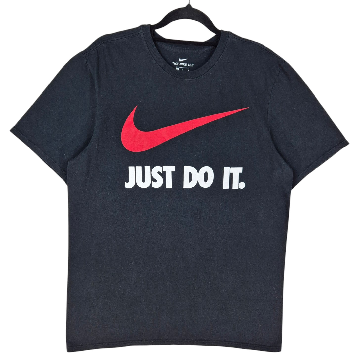 Nike Black JDI Athletic Fit Cotton Tee Shirt Size M