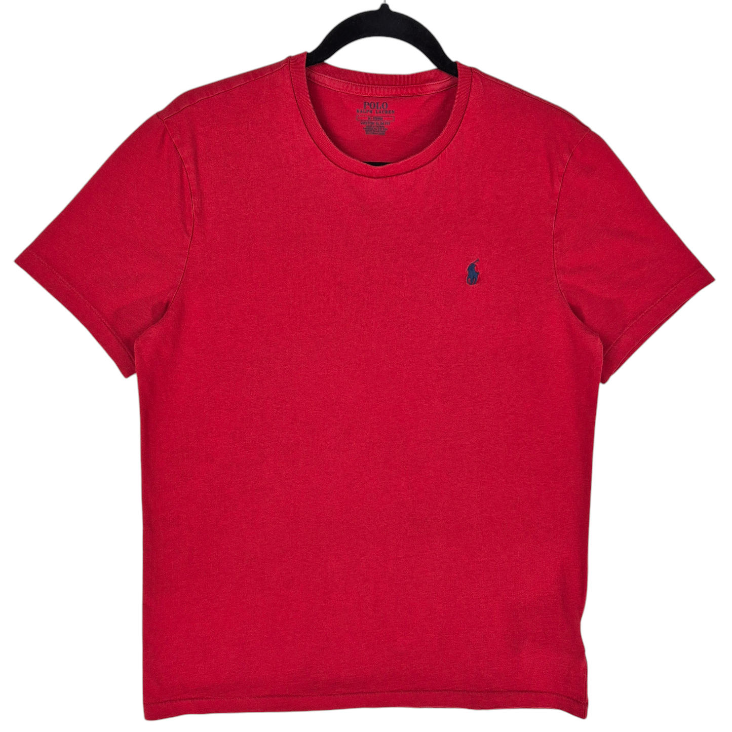 Polo Ralph Lauren Red Basic Custom Slim Fit Tee Shirt Size M