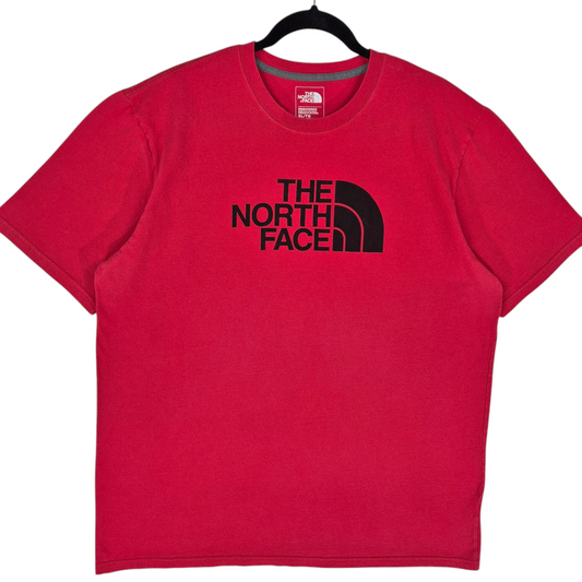 The North Face Red Cotton Tee Shirt Size XL