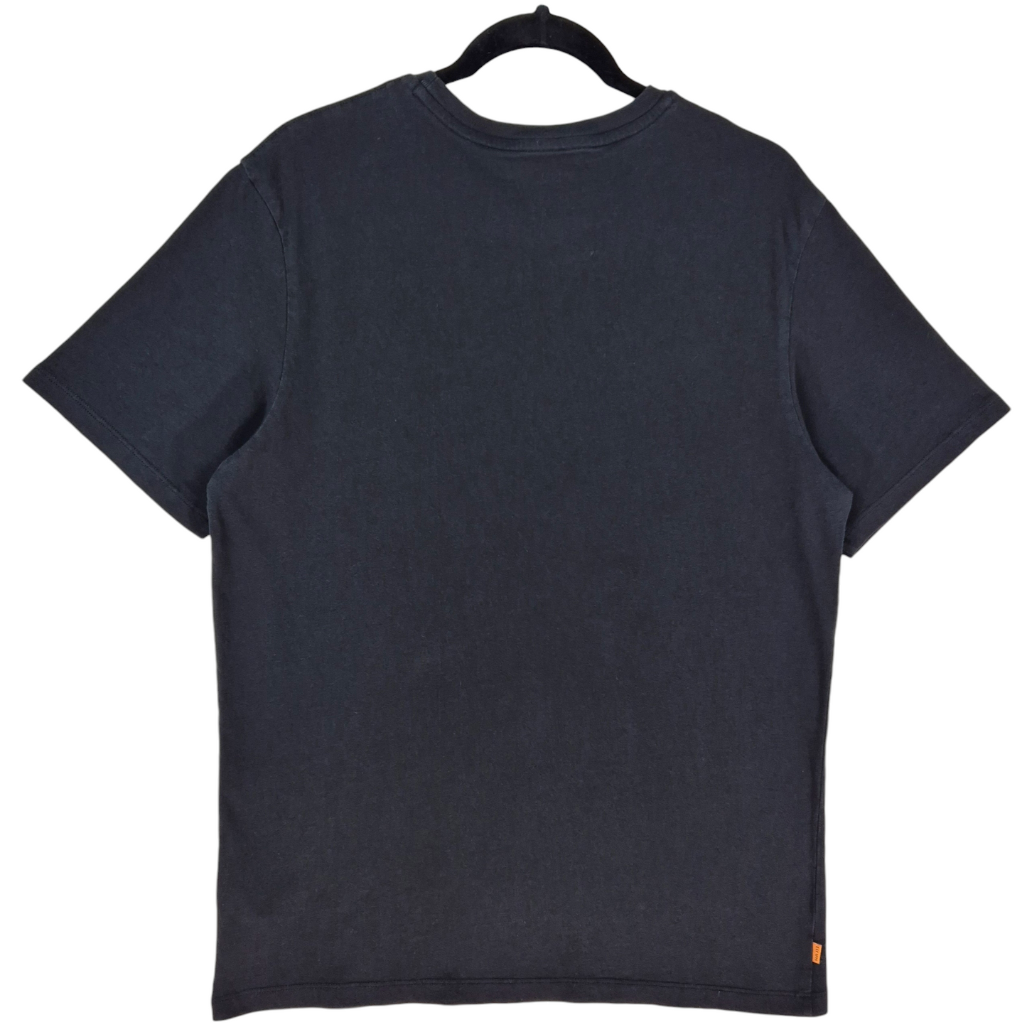 Timberland Black Basic Regular Fit Cotton Tee Shirt Size L
