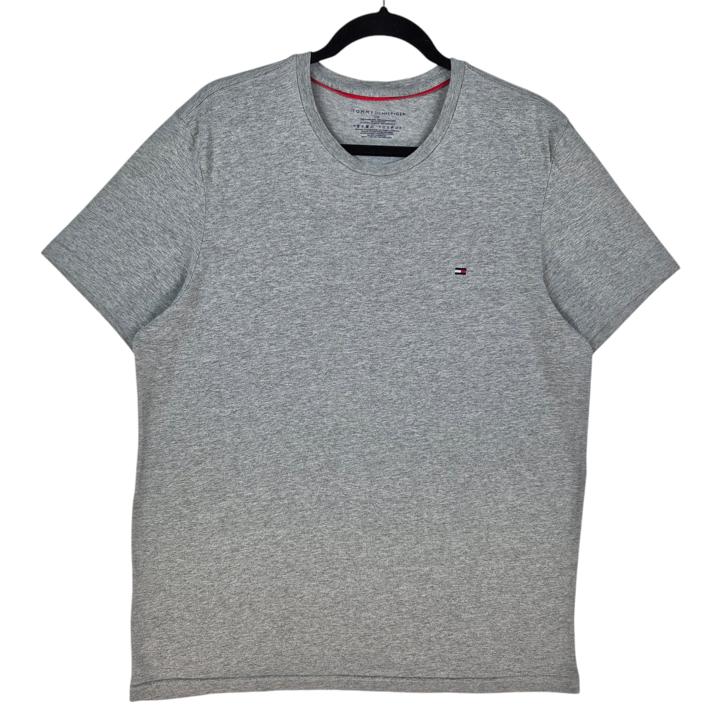 Tommy Hilfiger Grey Basic Cotton Tee Shirt Size L
