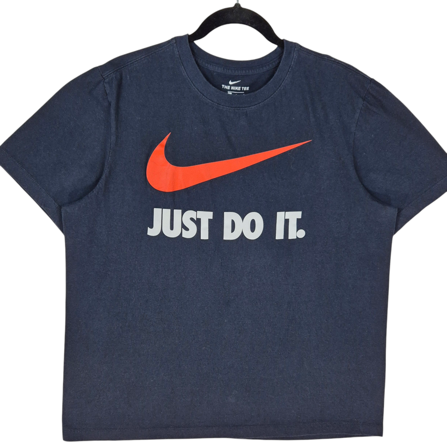 Nike Dark Blue JDI Cotton Tee Shirt Size L