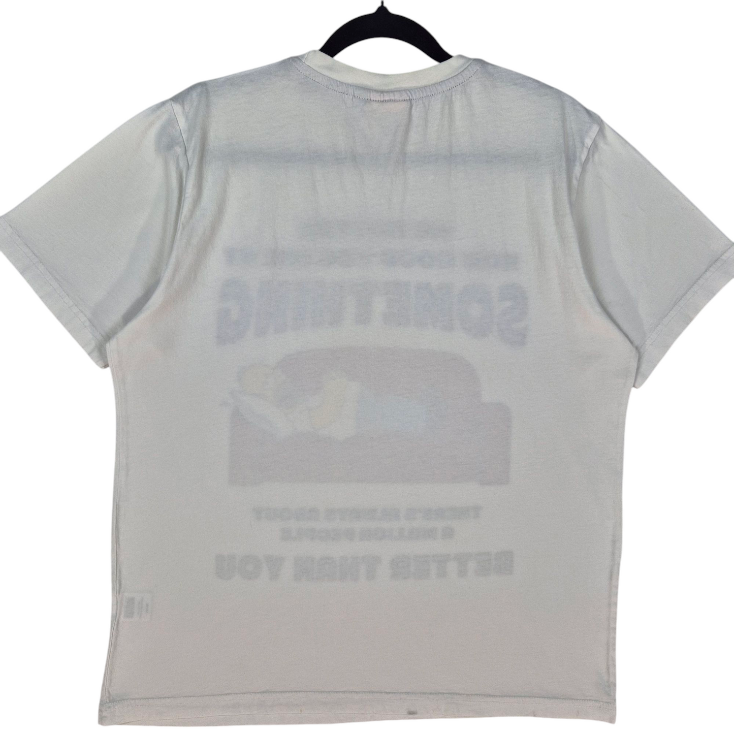 The Simpsons White Cotton Tee Shirt Size L