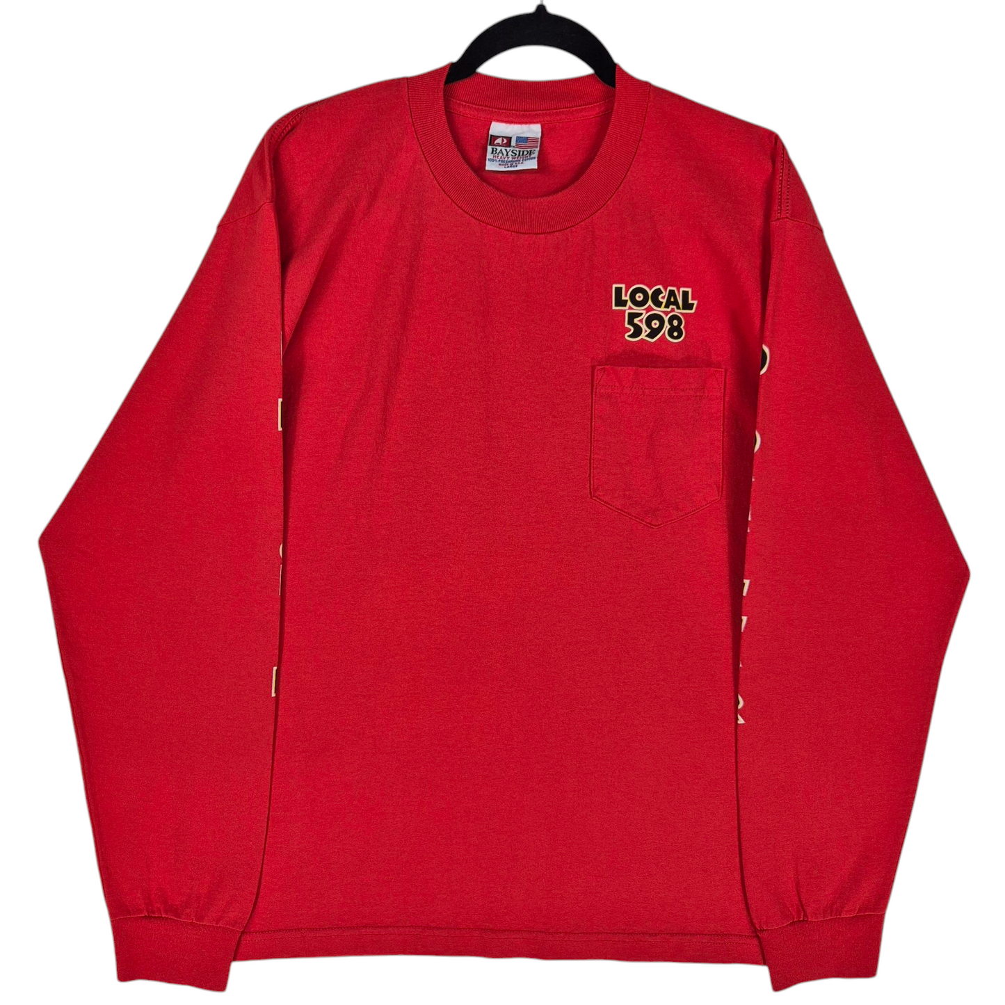 2022 Bikes For Trikes USA Red Long Sleeve Tee Shirt Size L