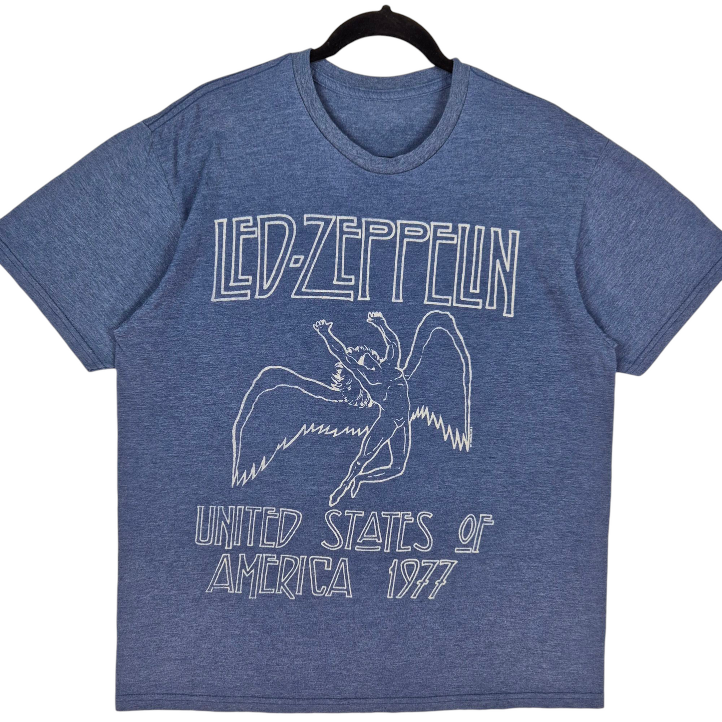 Led Zeppelin 2017 Steel Blue Tee Shirt Size XL