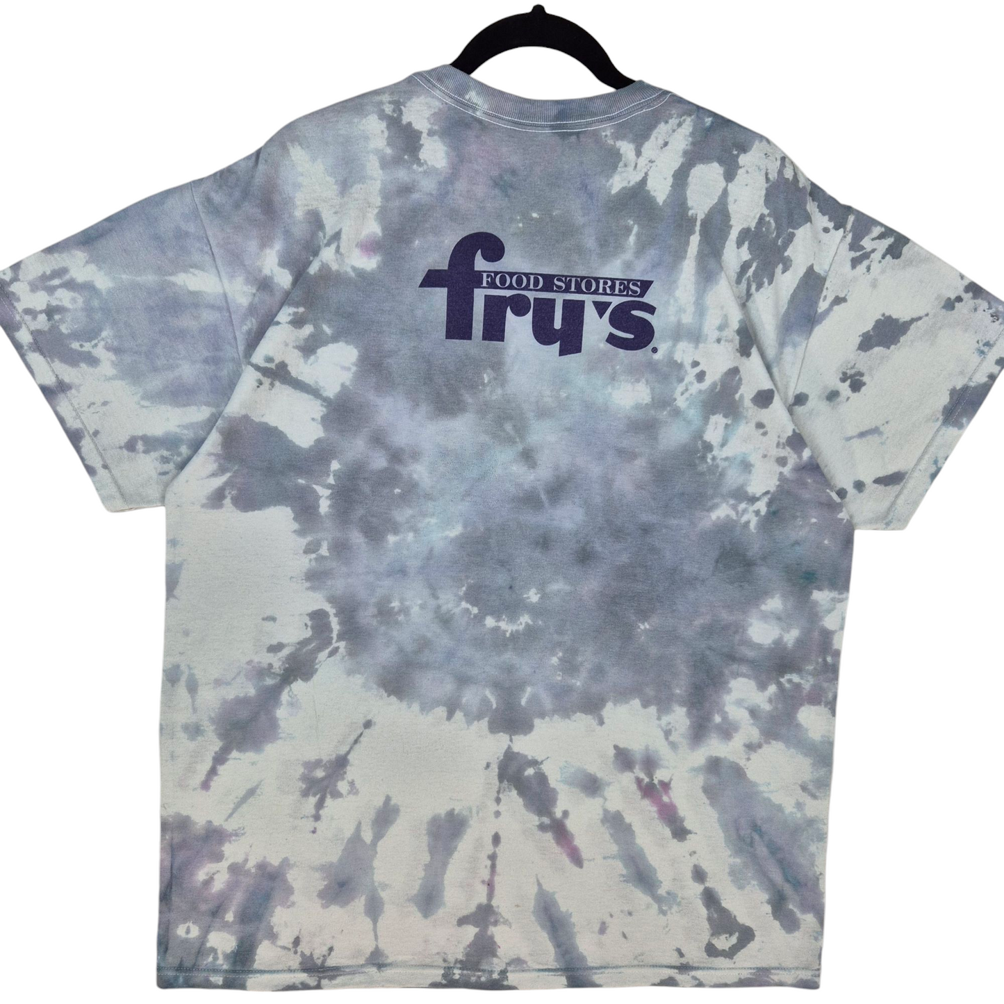 Phoenix Suns Basketball Grey Tie Dye Cotton Tee Shirt Size XL