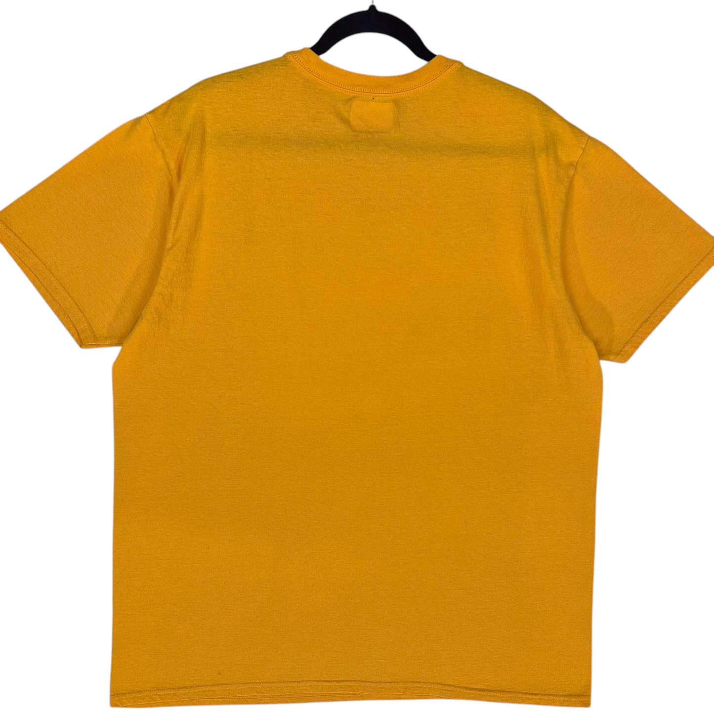 Majestic MLB Milwaukee Brewers Yellow Cotton Tee Shirt Size XL