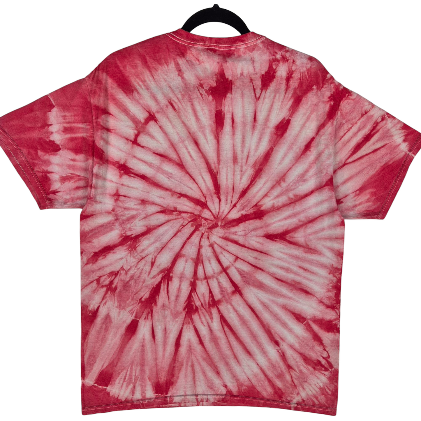 The Rolling Stones Red & White Tie Dye Cotton Tee Shirt Size L