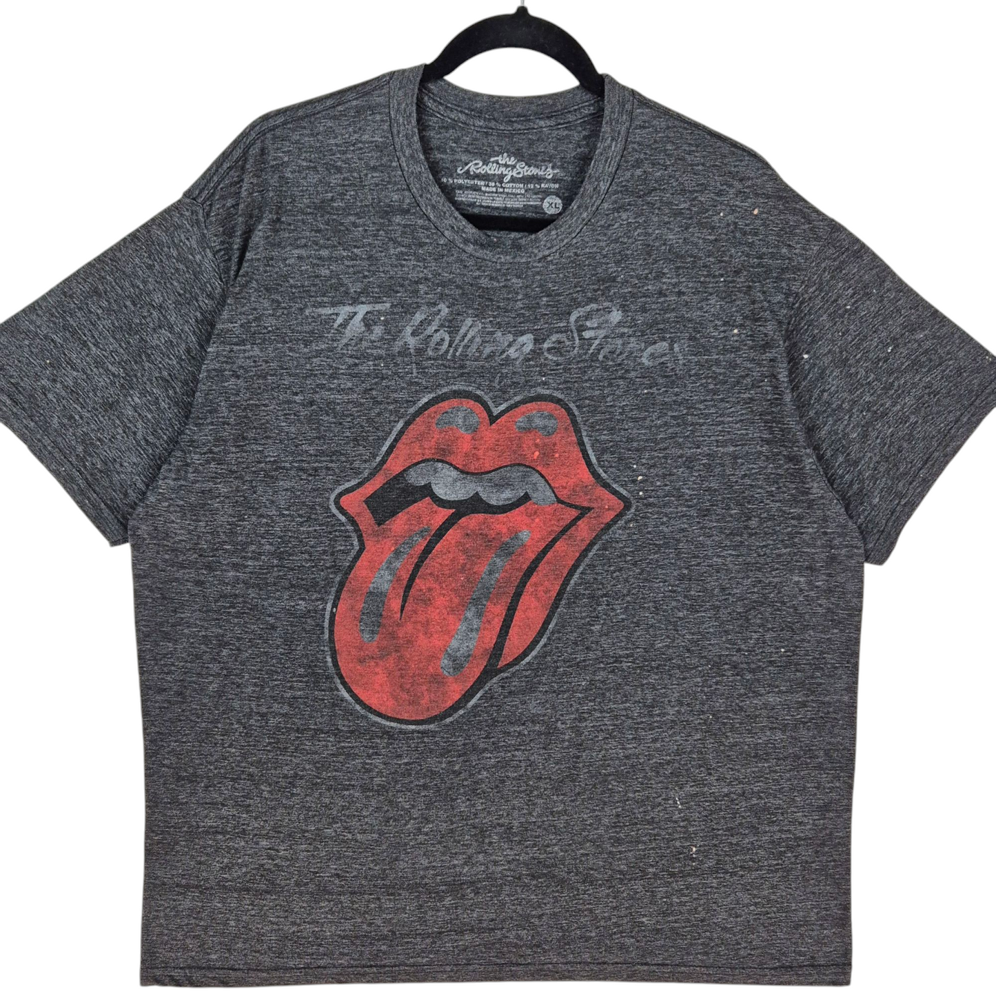 The Rolling Stones Dark Grey Stretch Tee Shirt Size XL