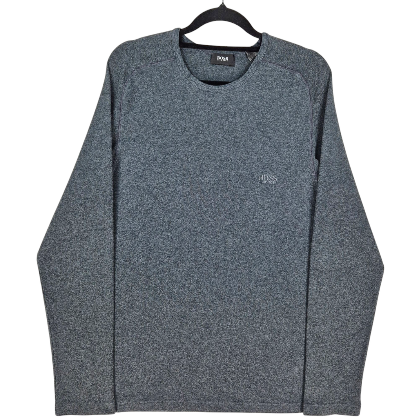 Hugo Boss Grey Light Strech Knit Sweater Size M