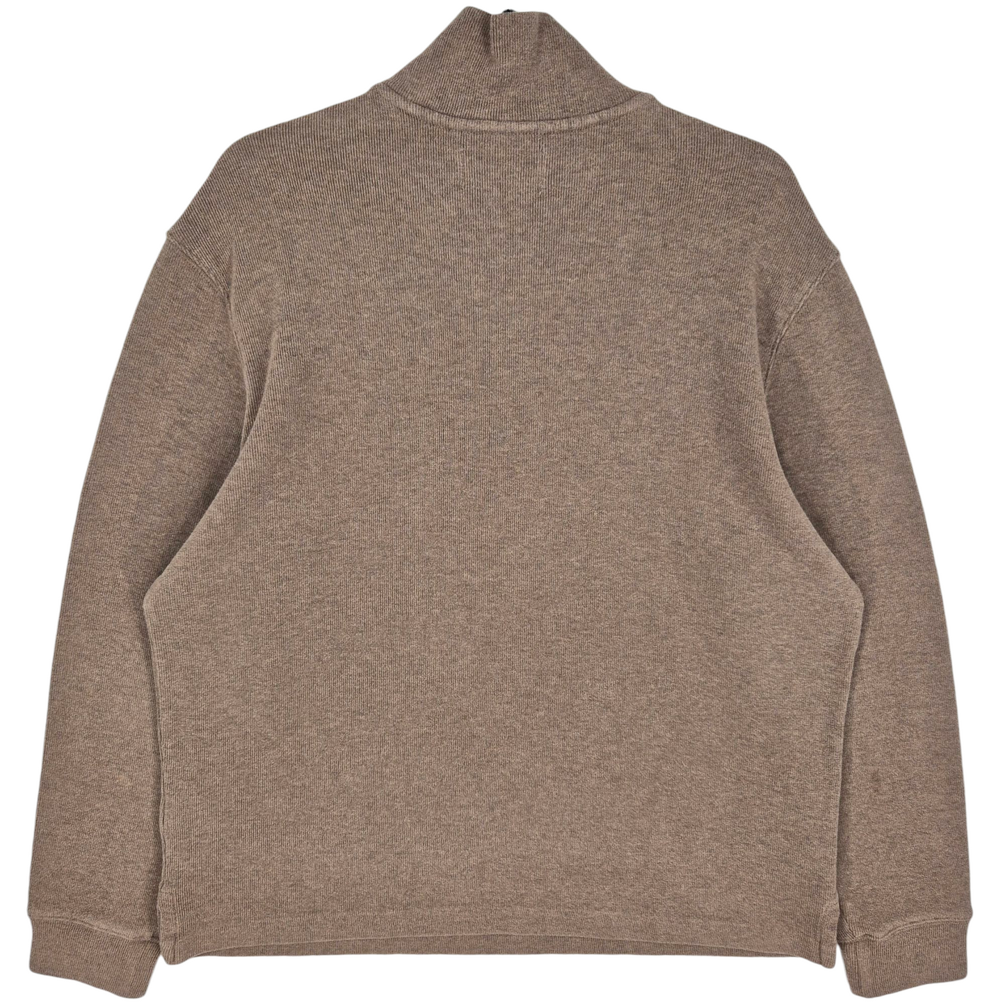 Vintage Polo Ralph Lauren 90's Brown Crewneck Knit Sweater Size L