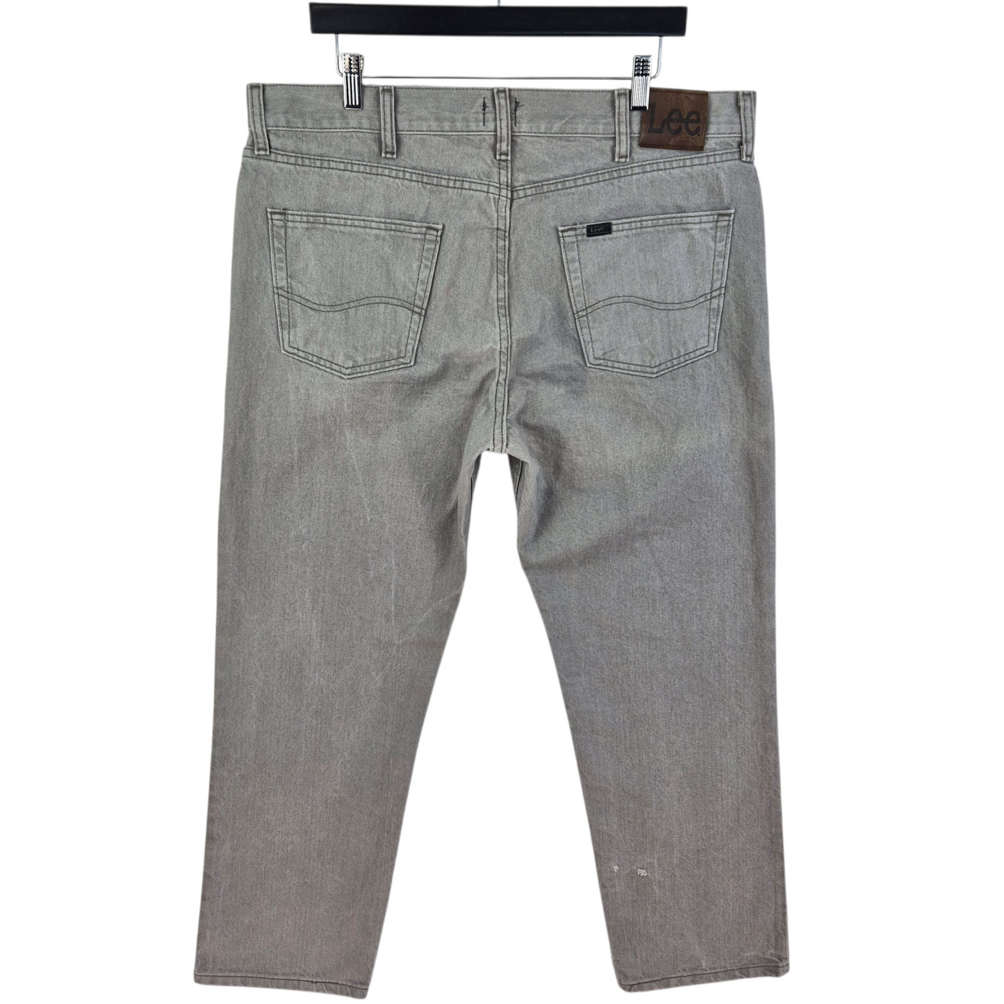 Vintage Lee Jeans Grey Regular Fit Denim W38
