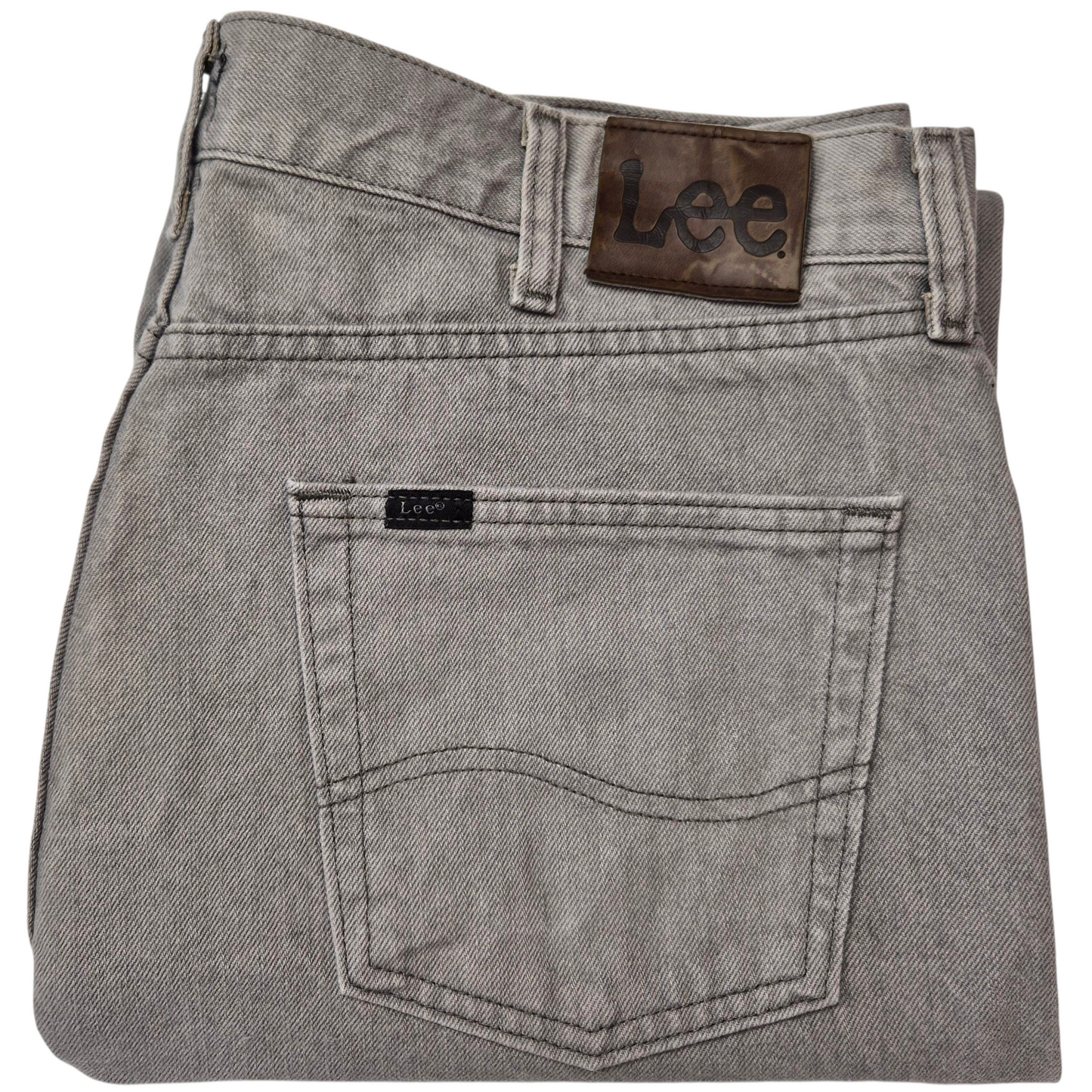 Vintage Lee Jeans Grey Regular Fit Denim W38