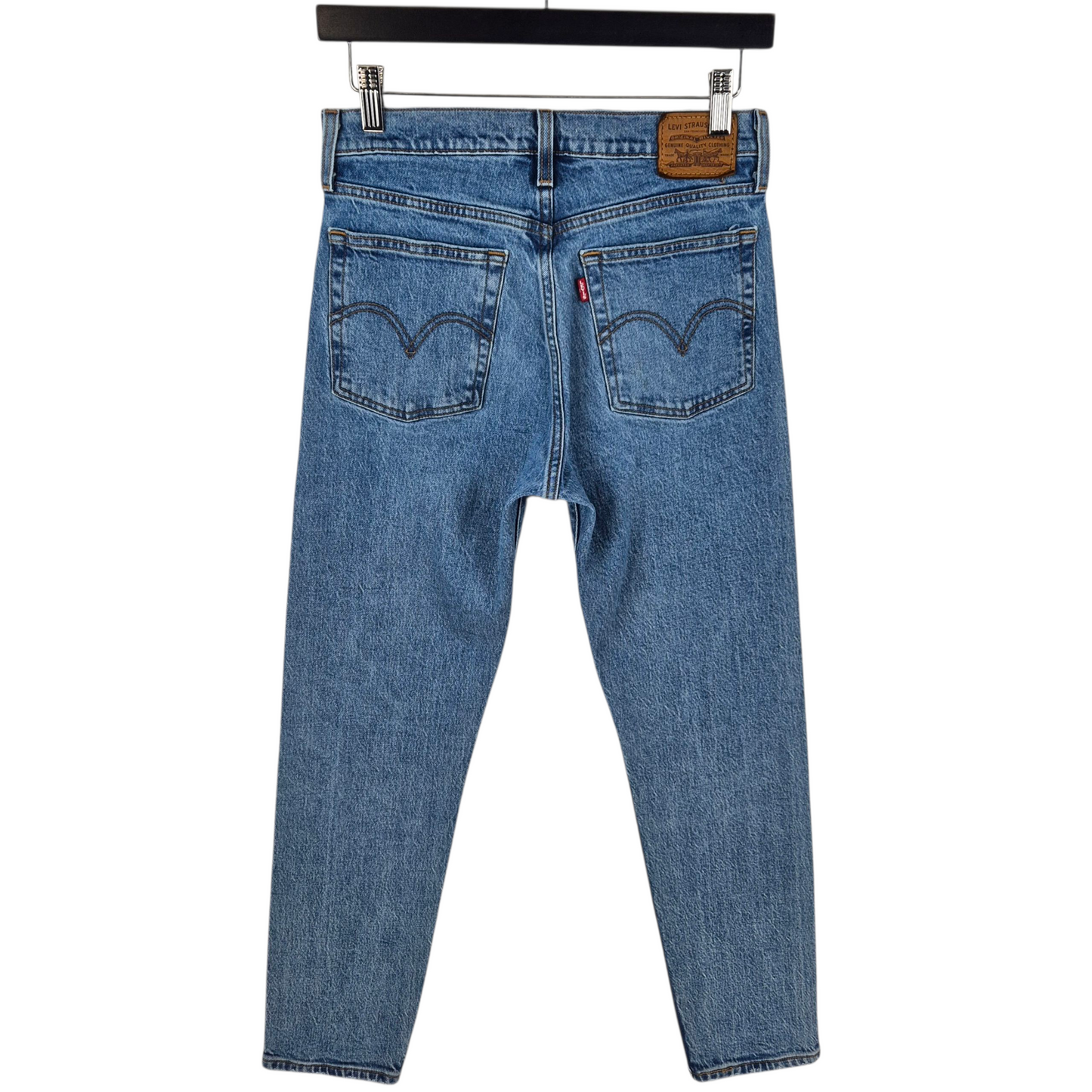 Levis Premium Jeans Womens Blue Slim Wedgie Denim W27