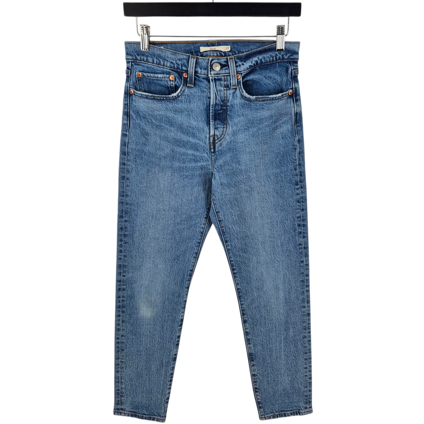 Levis Premium Jeans Womens Blue Slim Wedgie Denim W27